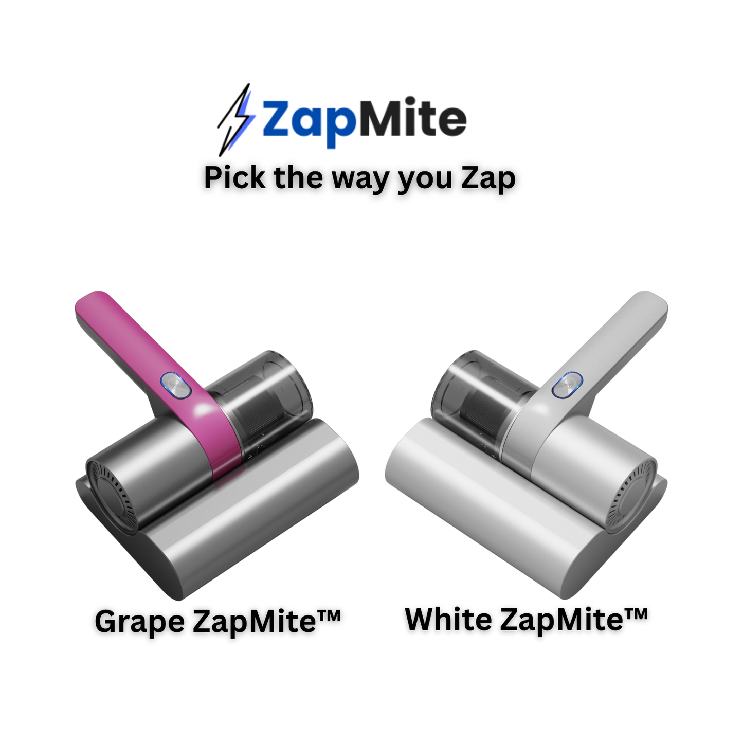ZapMite UV Bed Vacuum - Dust Mite & Allergen Eliminator